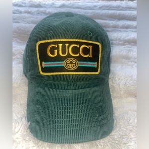 Corduroy Hunter Green Hat
